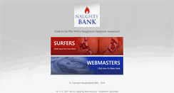 Desktop Screenshot of naughtybank.com